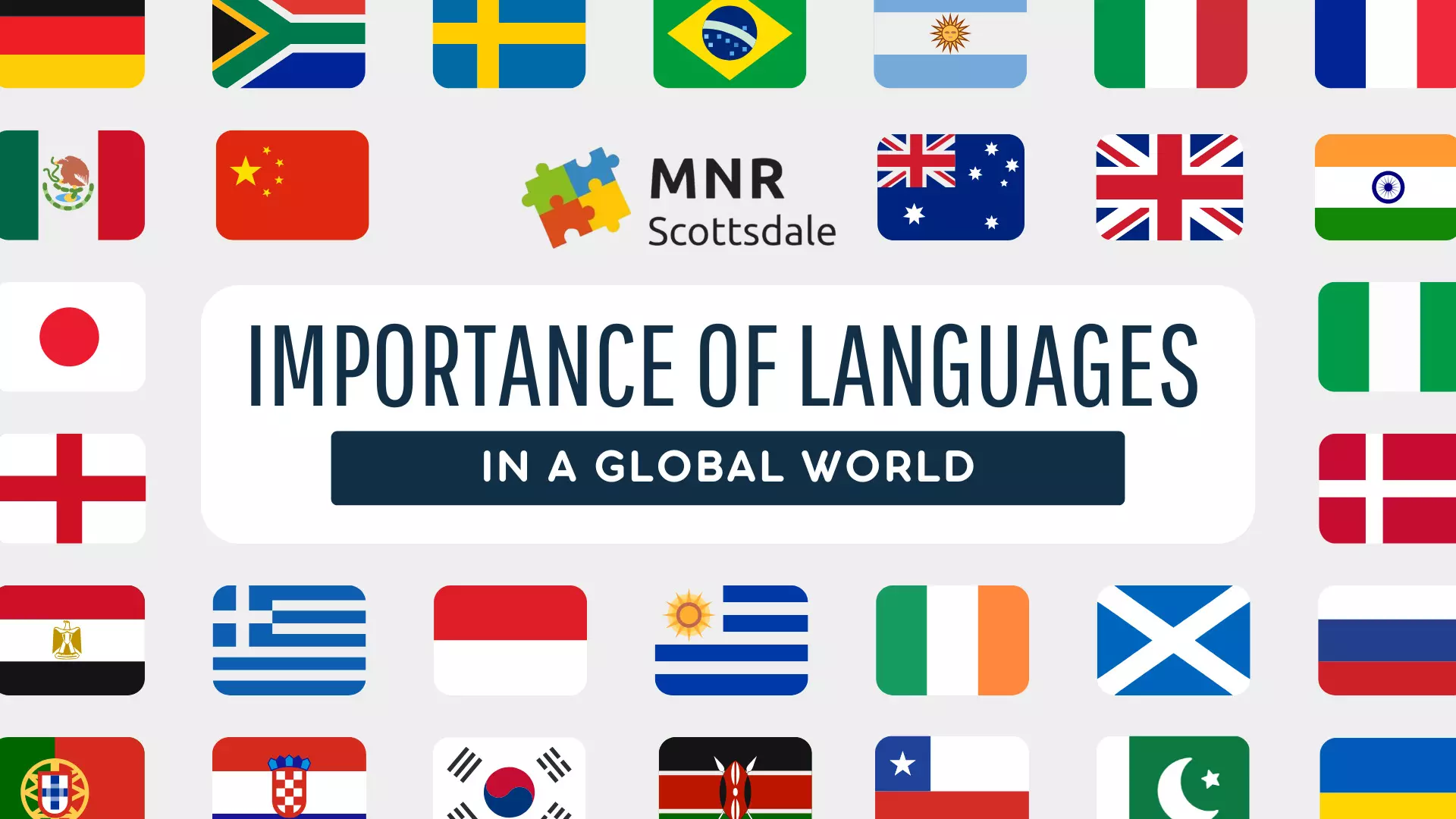 Importance of Languages in a Global World