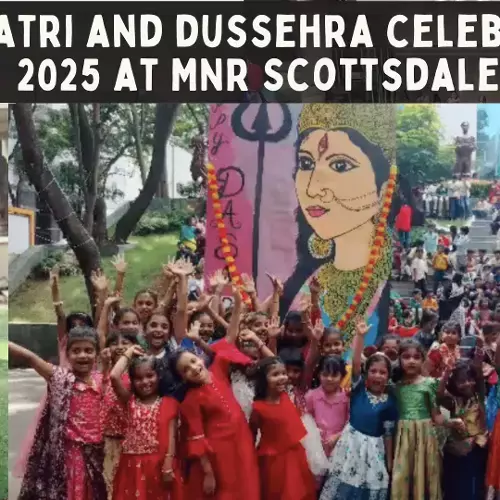 Navratri and Dusserha Celebration at MNR Scottsdale