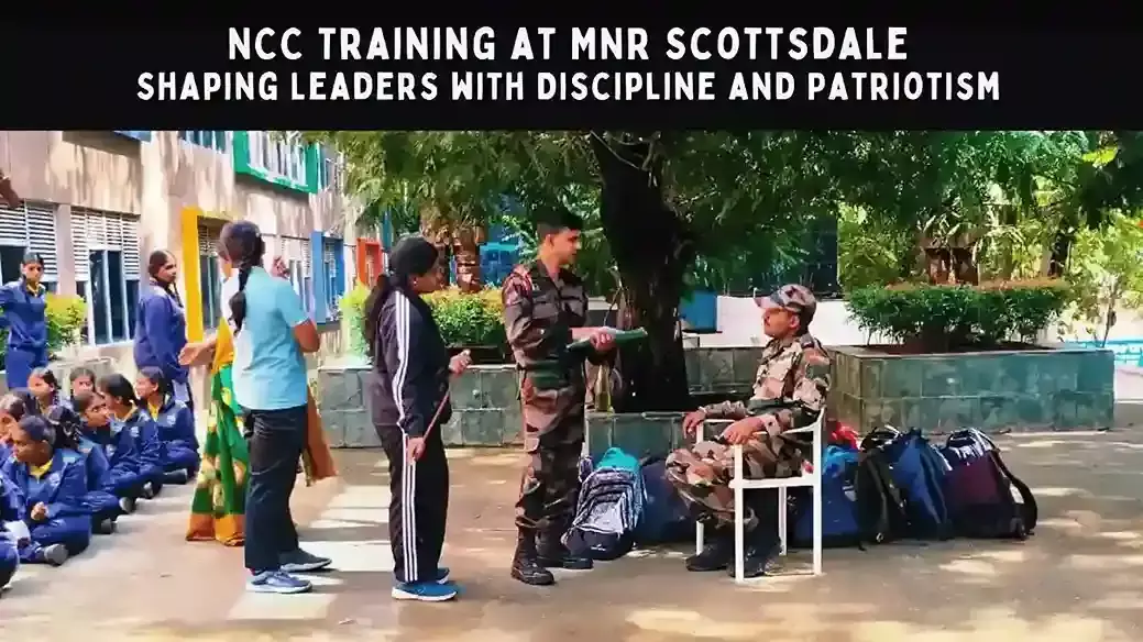 NCC Training at MNR Scottsdale: Shaping Leaders with Discipline and Patriotism